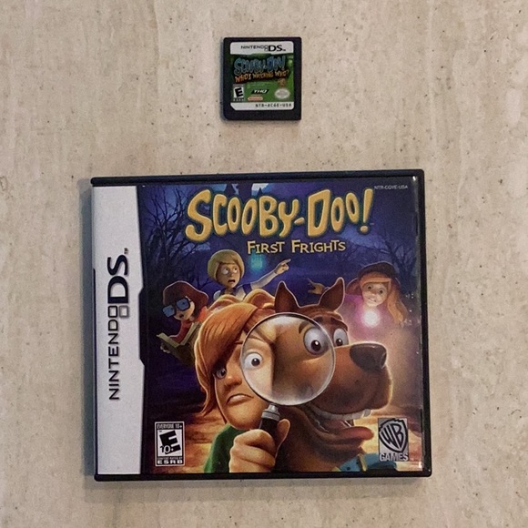 Scooby-Doo First Frights Nintendo DS Game & Who’s Watching Who Nintendo DS Games - Picture 10 of 11